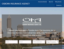 Tablet Screenshot of osborninsagency.com